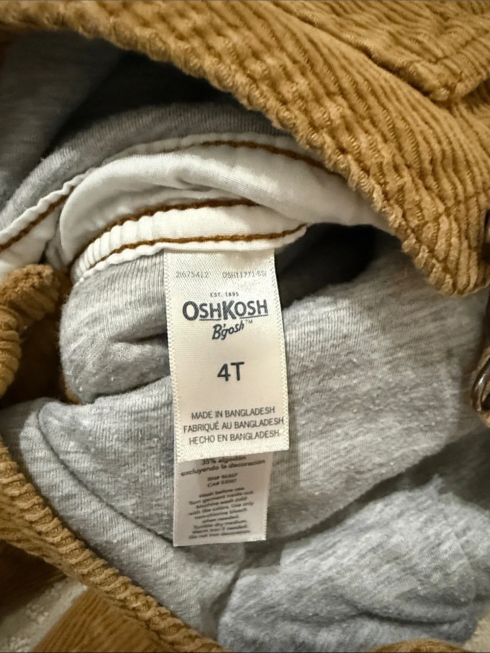OshKosh Bgosh soft corduroy